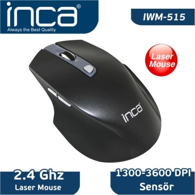 Inca IWM-515 1300-3600 High Dpi Low Power Laser Wireless Mouse