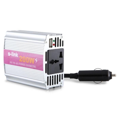S-link SL-200W 200W Çakmaktan Power Inverter