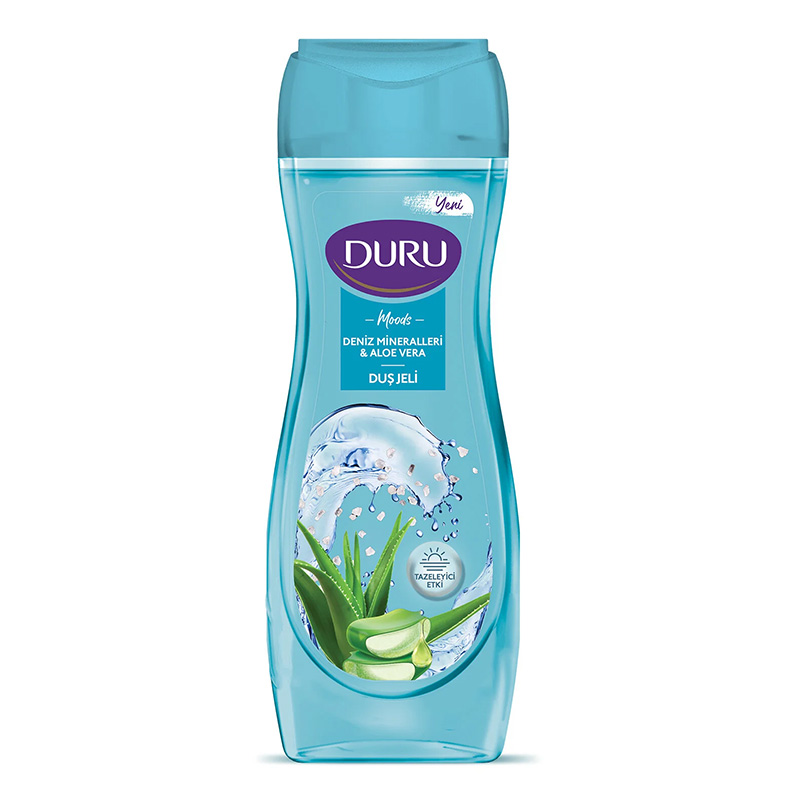 Duş Jelleri Duru Moods & Aloe Vera Duş Jeli 450Ml,Mineral 