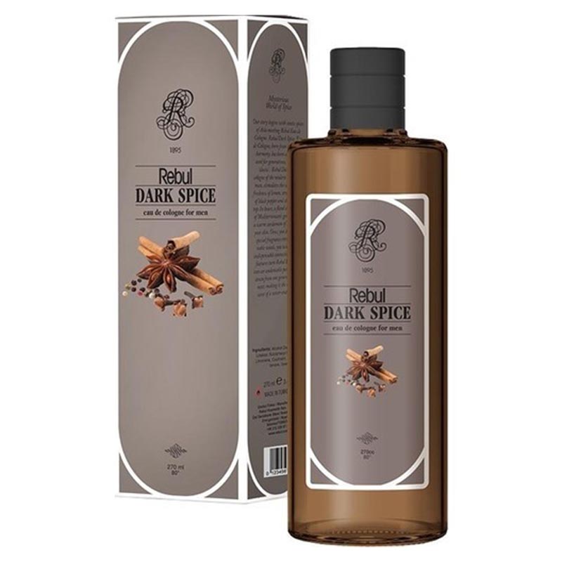 Kolonya Rebul Dark Spice For Men Kolonya 270 ml,Darkspice 