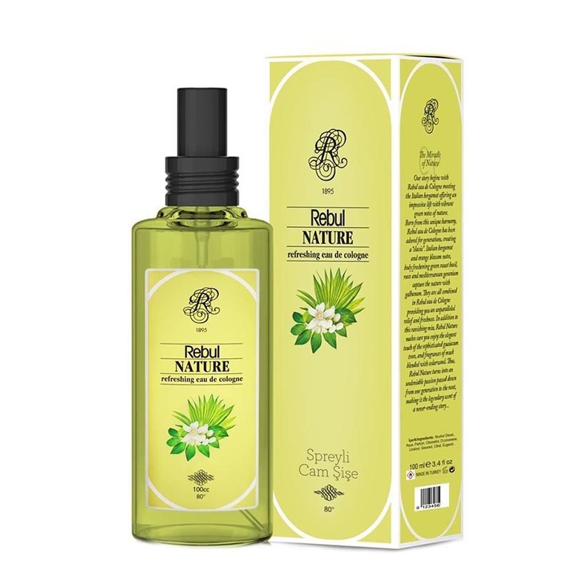 Kolonya Rebul Nature 100 ml Spreyli Kolonya,Nature 