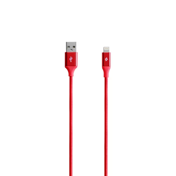 Lightning Kabloları Ttec Alumicable™  Lightning  Usb Şarj/Senkronizasyon Kablosu 2Dk16K,Kırmızı 