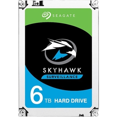 Seagate 6Tb Skyhawk 3,5" 256Mb 5900 St6000Vx001 Harddisk (Resmi Distribitör Ürünü)