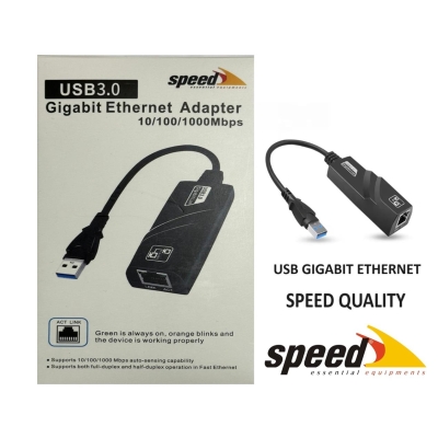 Speed UE050 10-100-1000 USB 2.0-3.0 Gigabit Ethernet Çevirici